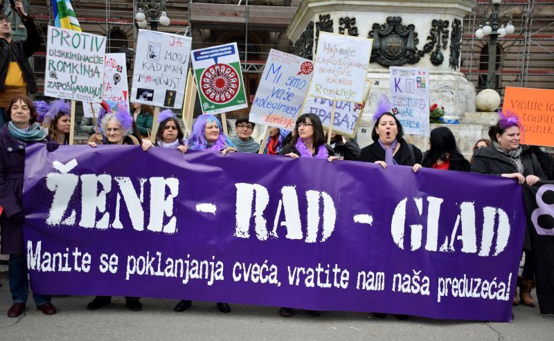 Mesec Romskog ženskog aktivizma beograd protest osmi mart aa 6