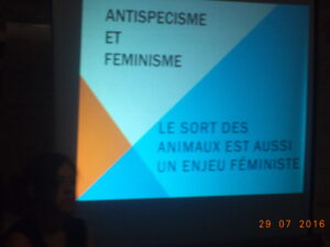 Feminizam i veganstvo radionica u francuskoj